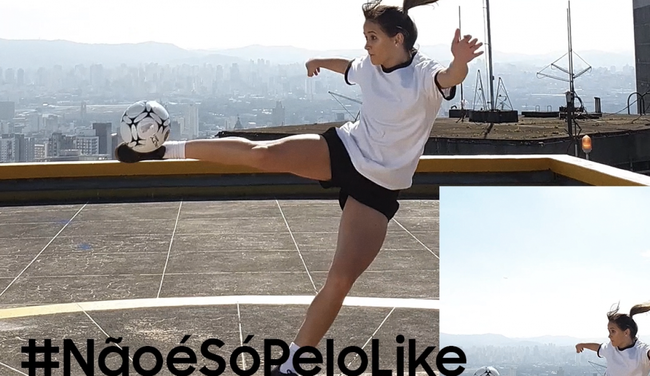 Samsung #NãoéSóPeloLike