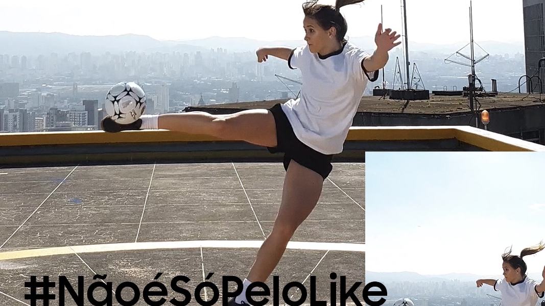 Samsung #NãoéSóPeloLike